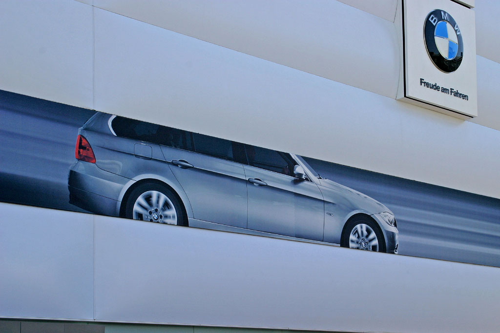 EASY-Banner Messestand BMW