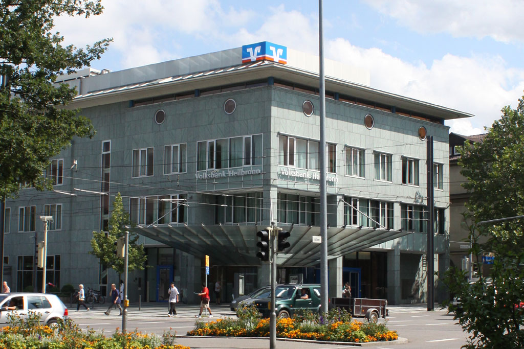 Tagansicht Volksbank Heilbronn