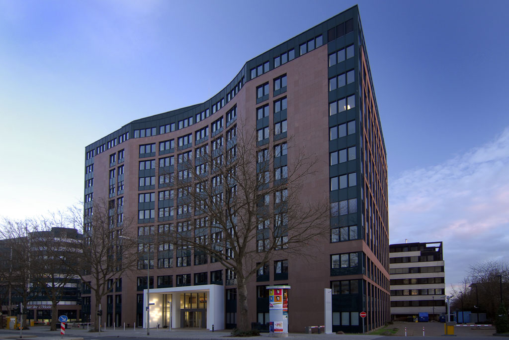 Totale Gebäude Deutsche Börse Eschborn