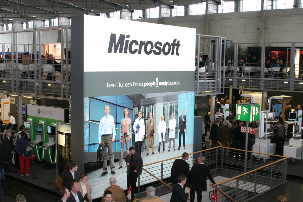 Microsoft auf CEBIT