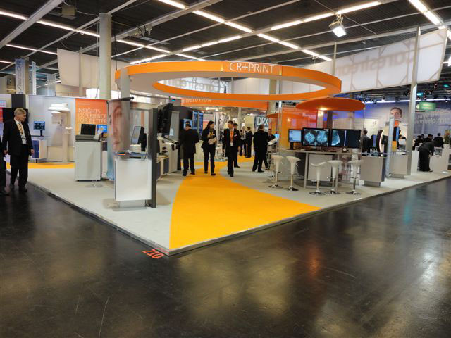 Messestand Carestream in Wien