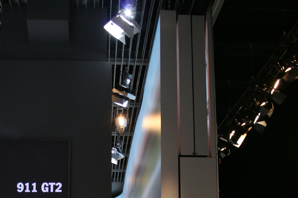 Medienwand Porsche IAA